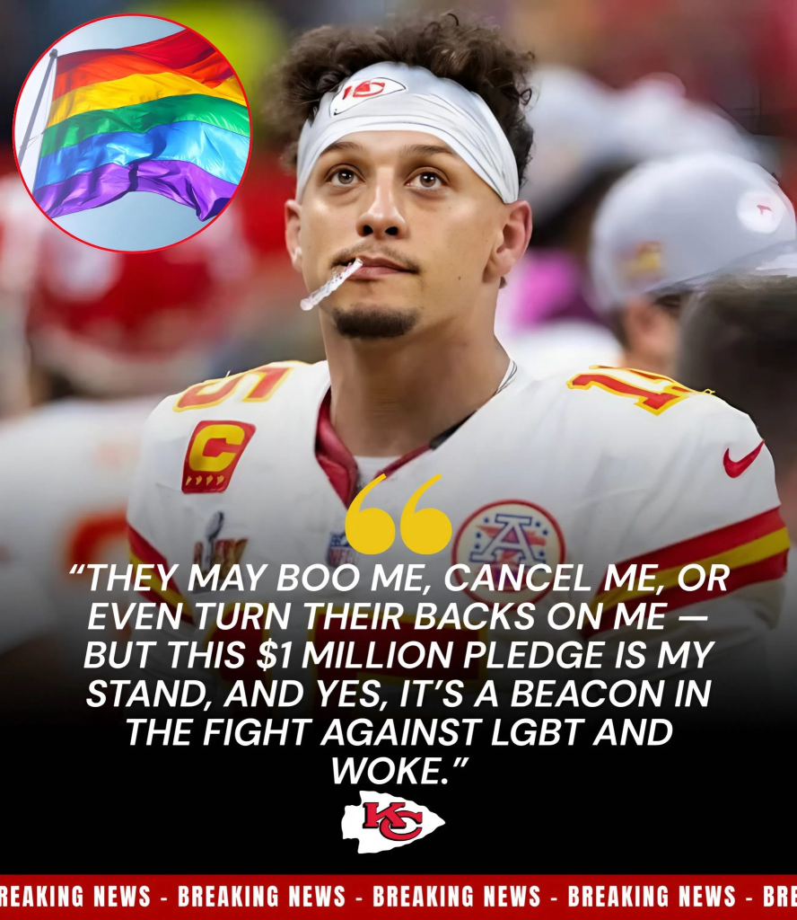 rr BREAKING: Patrick Mahomes just shocked the NFL with a jaw-dropping $1 million pledge tied to Charlie Kirk - Top News